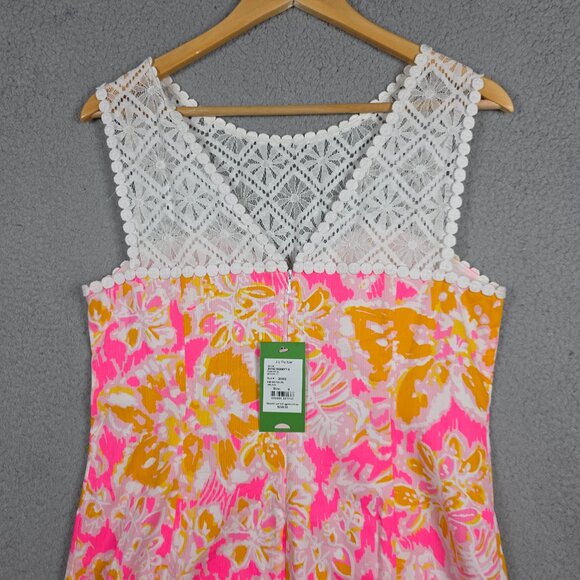 Lilly Pulitzer Sofia Shift Dress Size 6 Kir Royal Pink Ooh La La Babydoll Fairy - Picture 9 of 15